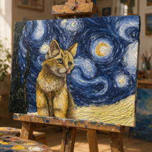 van Gogh Cat.